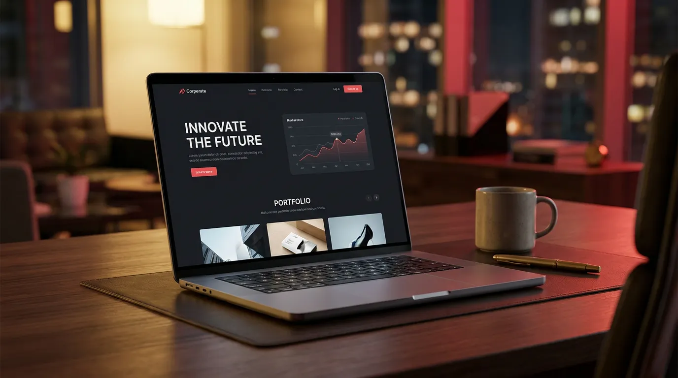 Custom High-Performance Web Systems Mockup